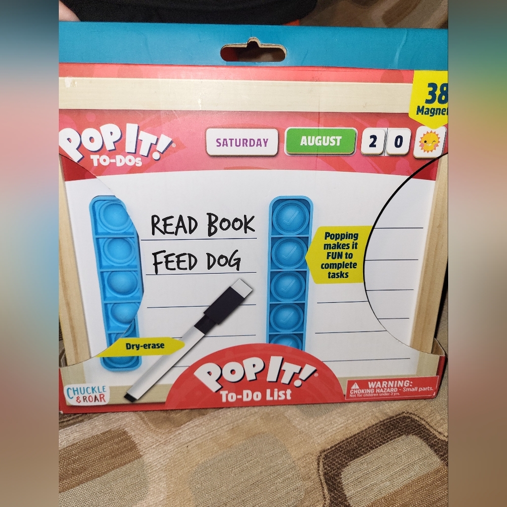 Pop it to do list